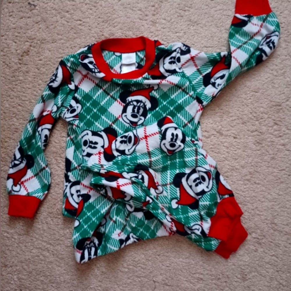 Mickey Mouse Jammies Christmas Disney 100